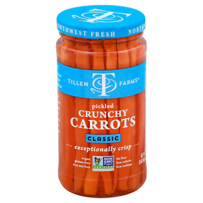 Tillen Farms Carrots Classic Pickled Crunchy - 12 Oz