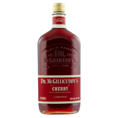 Dr. McGillicuddy's Cherry Liqueur 30 Proof Bottle - 750 Ml - Image 1