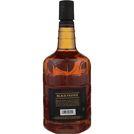 Black Velvet Reserve Canadian Whisky Plastic Bottle 80 Proof - 1.75 Liter - Image 3