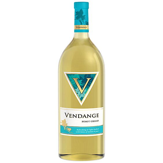 Vendange Wine White Pinot Grigio - 1.5 Liter