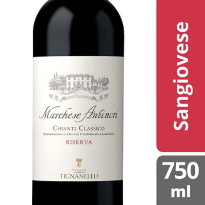 Antinori Tenuta Tignanello Wine Chianti Marchese Antinori Classico Riserva DOCG - 750Ml - Image 1