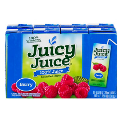 Jj Berry Juice 100% 8pk - 8-6.75 Fl. Oz. - Image 3