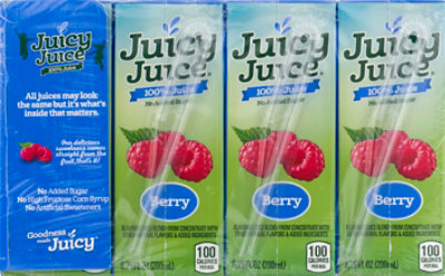 Jj Berry Juice 100% 8pk - 8-6.75 Fl. Oz. - Image 5