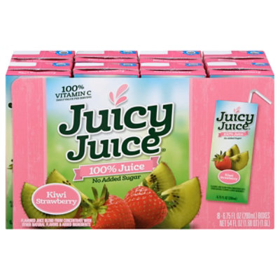 Jj Kiwi Strwbrry Juice - 8-6.75 Fl. Oz.