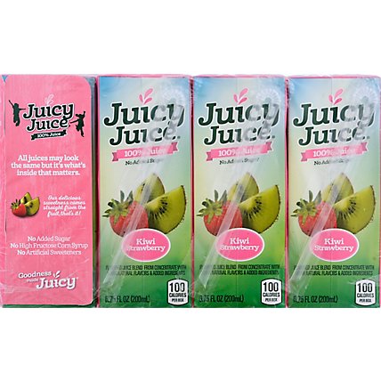 Jj Kiwi Strwbrry Juice - 8-6.75 Fl. Oz. - Image 4
