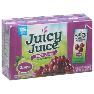 Jj Grape Juice 100%8pk - 8-6.75 Fl. Oz.