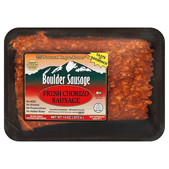 Boulder Sausage Chorizo Bulk - 14 Oz
