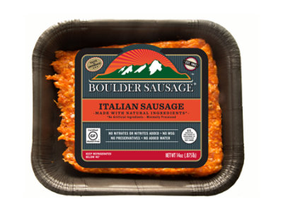 Boulder Sausage Italian Bulk - 14 Oz