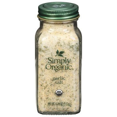 Simply Organic Garlic Salt - 4.7 Oz - Image 3