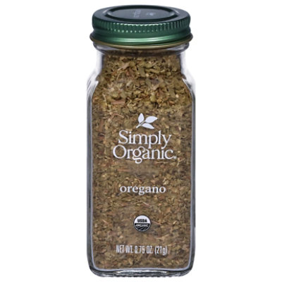 Simply Organic Oregano - 0.75 Oz