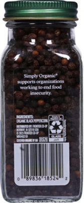 Simply Organic Black Peppercorns - 2.65 Oz - Image 4