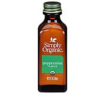 Simply Organic Peppermint Flavor - 2 Oz