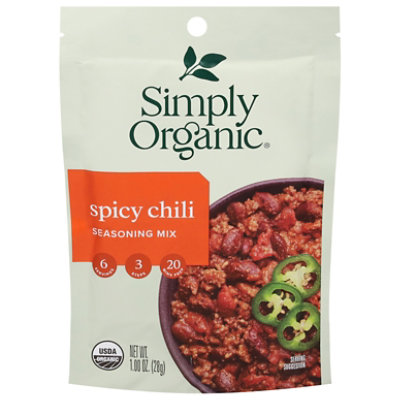 Simply Organic Seasoning Spicy Garlic - 1.00 Oz - Image 3