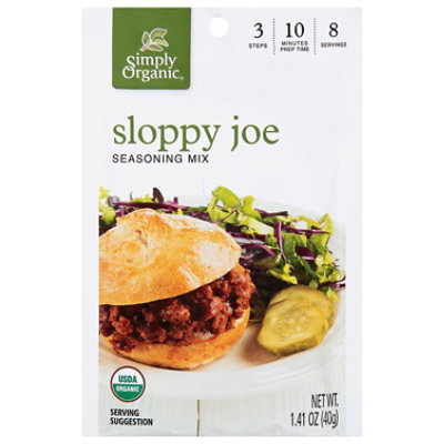 Simply Organic Seasoning Sloppy Joe - 1.41 Oz - Image 3