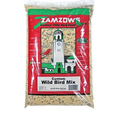 Zamzows Wild Bird Food Custom Wild Bird Mix Bag - 20 Lb
