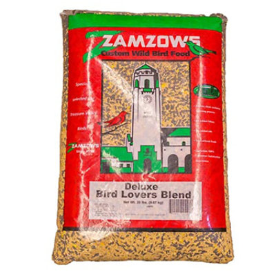 Zamzows Wild Bird Food Deluxe Bird Lovers Blend Bag - 20 Lb - Image 1