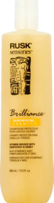 RUSK Sensories Brilliance Shampoo Grapefruit And Honey Color - 13.5 Fl. Oz. - Image 2