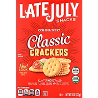 Late July Crackers Organic Classic Rich - 6 Oz - Image 2