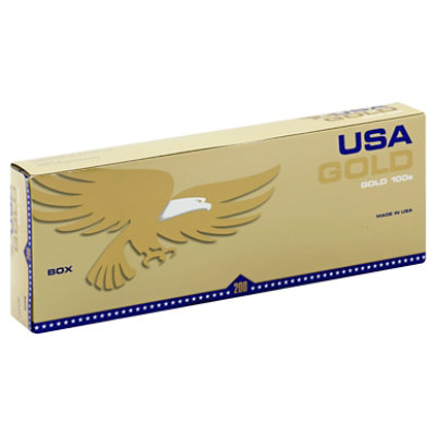 24 7 gold 100 cigarettes Usa Gold Gold 100s Box Fsc - Carton