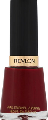 Revlon Creme Nail Enamel Raven Red 721 - .50 Oz - Image 2