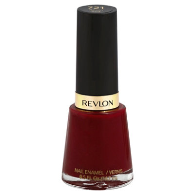 Revlon Creme Nail Enamel Raven Red 721 - .50 Oz - Image 1