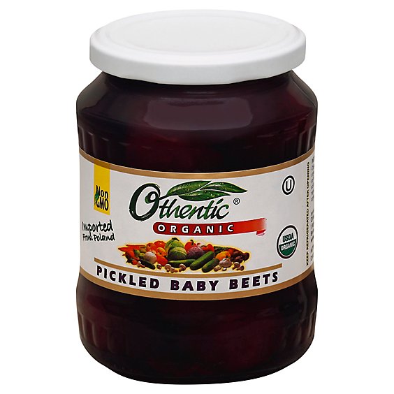 Othentic Organic Beets Baby Pickled - 24.04 Oz