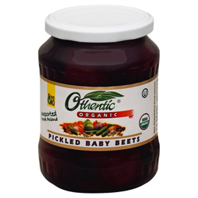 Othentic Organic Beets Baby Pickled - 24.04 Oz