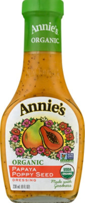 Annies Naturals Dressing Organic Papaya Poppy Seed - 8 Fl. Oz. - Image 2