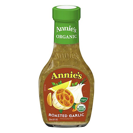 Annies Naturals Organic Vinaigrette Roasted Garlic - 8 Fl. Oz.