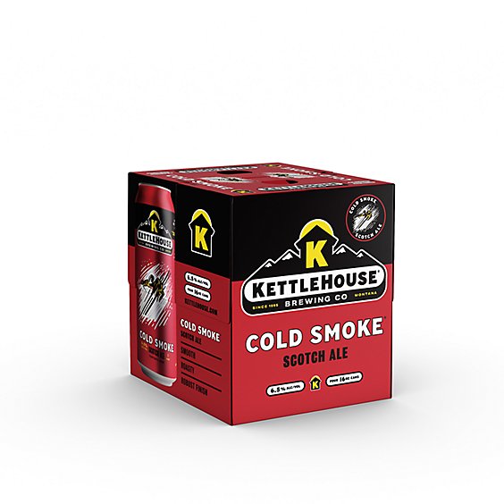 Kettlehouse Cold Smoke Scotch Al Can - 4-16 Fl. Oz.