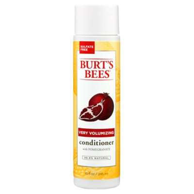 Burts Bees Cond Pomegranate Volume - 10 Fl. Oz. - Image 1