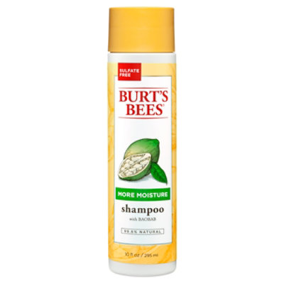 Burts Baobab Moistre Shampoo - 10 Fl. Oz.