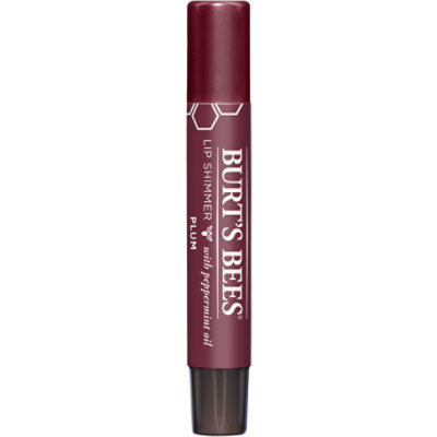 Burts Bees Lip Shimmer Plum - .09 Oz