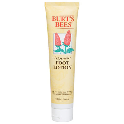 Burts Bees Foot Lotion Peppermint - 3.38 Fl. Oz. - Image 3