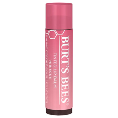 Burts Bee Lip Balm Hibiscus - 0.15 Z - Image 1