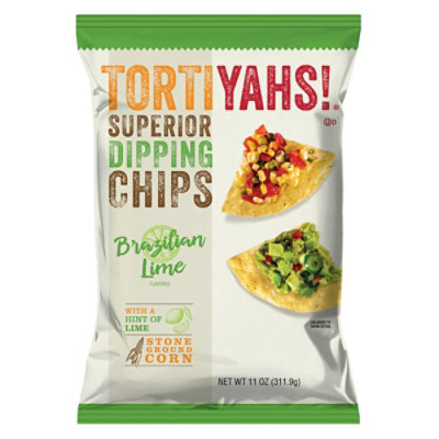 Tortiyahs! Brazilian Lime Tortilla Chips - 11 Oz - Image 3