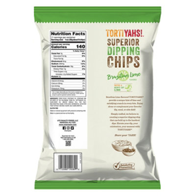 Tortiyahs! Brazilian Lime Tortilla Chips - 11 Oz - Image 6