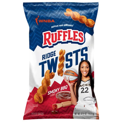 Ruffles Twists Smoky BBQ - 5.5 Oz - Image 1