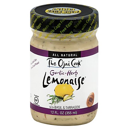 The Ojai Cook Lemonaise Garlic & Herb - 12 Fl. Oz. - Image 1