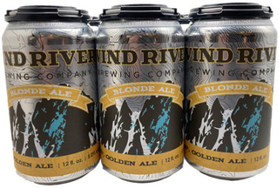 Wind River Blonde Ale - 4-16 Fl. Oz. - Image 1