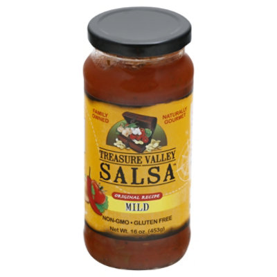 Treasure Valley Salsa Mild Jar - 16 Oz - Image 1
