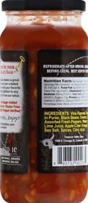 Treasure Valley Salsa Black Bean & Corn Medium Jar - 16 Oz - Image 3