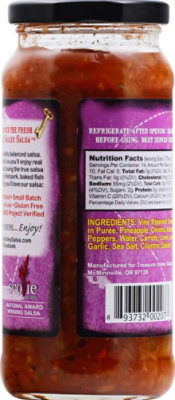 Treasure Valley Salsa Pineapple Medium Jar - 16 Oz - Image 3