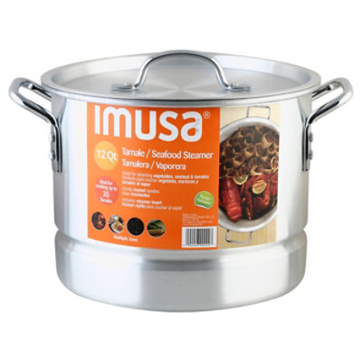 IMUSA IMUSA Stainless Steel Stock Pot 12 Quart - IMUSA