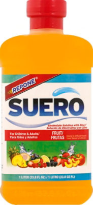 Repone Suero Electrolyte Solution Fruit 1 Liter - 33.8 Fl. Oz. - Image 2