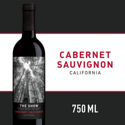 The Show Cabernet Sauvignon Red Wine Bottle - 750 Ml - Image 1