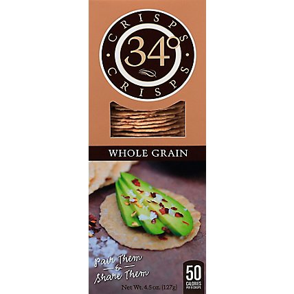 34 Degree Whole Grain Crispbread - 4.5 Oz - Image 2