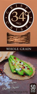 34 Degree Whole Grain Crispbread - 4.5 Oz - Image 2