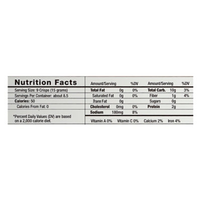 34 Degree Whole Grain Crispbread - 4.5 Oz - Image 4