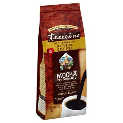 Teeccino Coffee Herbal Organic Mediterranean Mocha - 11 Oz - Image 1
